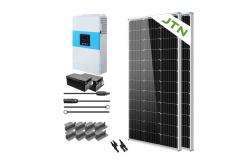 China 3kw Monocrystalline Solar Panel Roof Mounting Kit For Business FCC Certified supplier