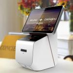 Android System 10 Inch Hotel Check In Card Dispenser Kiosk With Thermal Printer for sale