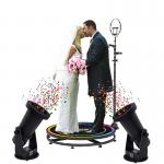 Spray Height 8-10m Confetti Cannon Machine With Reliable AC110V/220V 50/60Hz Voltage for sale