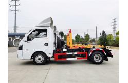 China DONGFENG 4x2 Truck Mounted Garbage Compactor Wth 3 Tons Garbage Boxes supplier