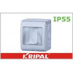 Outdoor Weatherproof Switch Socket Door Bell Switch With Sprung Lid for sale