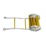 Telescopic Insulation Safety Rope Ladder , Anti Slip Soft Rescue Rope Ladder for sale