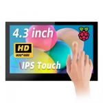 4.3 inch 800x480 DSI TFT Touch Display For Raspberry PI for sale