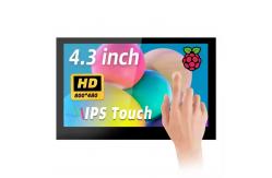 China 4.3 inch 800x480 DSI TFT Touch Display For Raspberry PI supplier