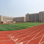 Anti Yellowing Synthetic Outdoor Flooring Runway Durable For School for sale