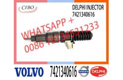 China Injector Electronic Unit 7421340616 85003268 BEBE4D25001 21371679 21340616 FH12 Diesel Injector supplier