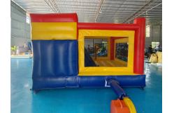 China Commercial Inflatable Jumping House With Dry Slide Funny Inflatable Castle supplier