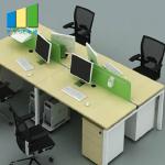Customized Color Office Furniture Partitions / Modular Office Cubicles for sale
