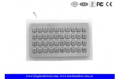 China Rugged Water proof Panel Mount Keyboard Metal , mini keyboard industrial with 40 Keys supplier