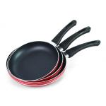 Soft Touch Bakelite Handle 24cm Stackable Cookware Sets for sale