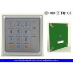 14 Keys Smart Door Entry Keypad / Stainless Steel Outdoor Keypad IP65 for sale
