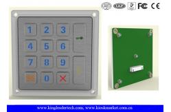 China 14 Keys Smart Door Entry Keypad / Stainless Steel Outdoor Keypad IP65 supplier
