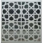 Aluminum Metal Mashrabiya , Architectural Screen , Intricate Geometric Islamic Patterns for sale