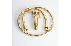 China Brass Golden 310g 151.6mm Portable Travel Bidet Spray supplier