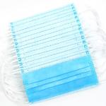 Blue BFE Disposable Medical Face Masks Non Woven Fabric 50pcs Earloop Mask for sale