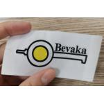 T Shirt Washable Woven Clothes Labels Selvage Trimming For Garment