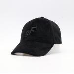 Nylon Eyelets 3D Embroidered Baseball Caps With Adjustable Strap Closure for sale