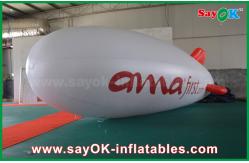 China 5m Floating Advertising Inflatable Balloon Helium Airplane Zeppelin For Promotion supplier