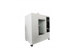 China ASTMF2100-19 Fire Testing Machine Mask Fame Retardant Tester 16CFR Part1610 supplier