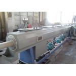 Pvc Pipe Manufacturing Process Plastic Extruder Machine With Double Screw