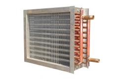 China Electrophoresis 7.94mm Finned Coil Heat Exchanger For Water Cooler supplier