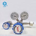 R31 Panel Mounting Double Gauge Pressure Regulator PCTFE NBR CGA705 for sale