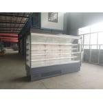 Commercial 5 Up Shelf Open Display Fridge With Air Curtain for sale