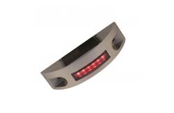 China Road Traffic Equipment Solar Flashing Light Road Stud 123*45mm with IP68 Certificate supplier