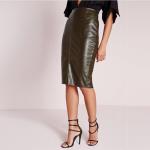 LEATHER DETAIL SHORT SPLIT PICTURES OF MATURE WOMEN WITH SHORT SKIRT for sale