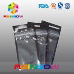 See Through Logo Printing Headset / Earphone Packaging Bags / Pouch With k for sale