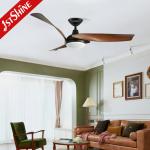 High RPM Large Airflow Plastic Dimmable Ceiling Fan Light With Remote Control
