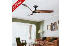 China High RPM Large Airflow Plastic Dimmable Ceiling Fan Light With Remote Control supplier
