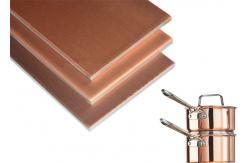 China Ultra Thin Copper Clad Steel Plate Strip Coil Good Dimensional Consistency supplier
