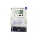 Single Phase Smart Electric Meters Smart Card Prepaid Watt Hour Energy Meter PLC for sale