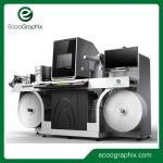 Label Embellishments Inkjet Digital Printer With UV Varnish And Foil Stamping