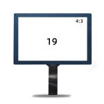19 Inch Projected Capacitive Touch Screen Overlay Kit Panel LVD Certified for sale