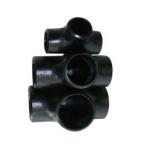 Butt Weld Carbon Steel Reducing Tee Seamless SCH 40 DN50 ASTM A234 WPB for sale
