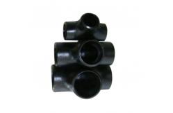 China Carbon Steel Black Pipe Fitting Tees ASTM A234 WPB Acid Proof supplier