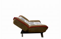 China Cotton Cloth Cover Home Sofa Bed For Small Spaces Foldable / Comfortable supplier