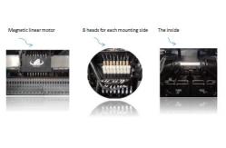 China Multifunctional High Speed Pick And Place Machine Double Moudule Magnetic Linear Motor supplier