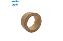 China Degradable Brown Custom Printed Kraft Paper Tape Roll  Box Sealing supplier