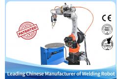 China Compact Articulated MIG Welding Robot , Mig Welding System Six Axis Long Service Life supplier