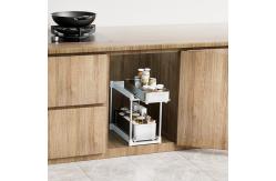 China Efficiently Organize With Under Sink Organizer Standing Storage Rack supplier