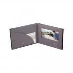 4GB Memory LCD Screen Brochure , 7 Video Brochure Slim With Pocket For Business for sale