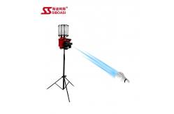 China Red Badminton Shuttlecock Feeder Machine Training Lifting System 0-70CM supplier