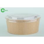 High Stiffness Disposable Paper Bowls With Lids  PP Material 25 Oz Recyclable for sale