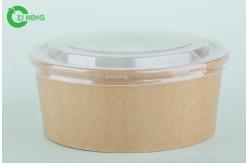 China High Stiffness Disposable Paper Bowls With Lids  PP Material 25 Oz Recyclable supplier