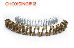 China 11 Gauge Zig Zag Sofa Springs Precut Curved Shape Excellent Rust Proof supplier