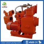Vacuum Assisted Self Priming Pump Cast Iron Flood Control Water Pump 11hp for sale