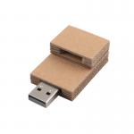 Rectangular Paper USB Flash Drive Eco-Friendly Material USB 2.0 And USB 3.0 for sale